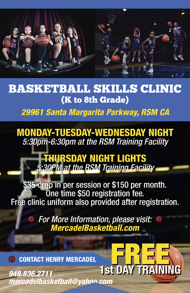 skills basketball academy clinic flyer county
