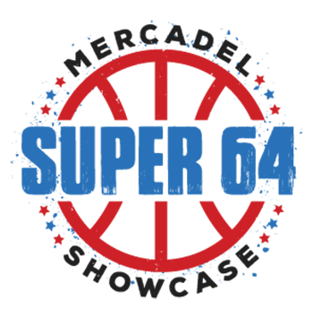 mercadel showcase super 64 basketball tournament logo