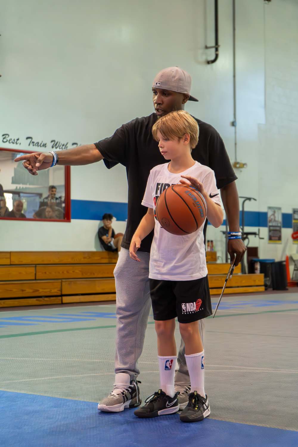 Youth basketball leadership in Orange County - teamwork, communication, and community involvement