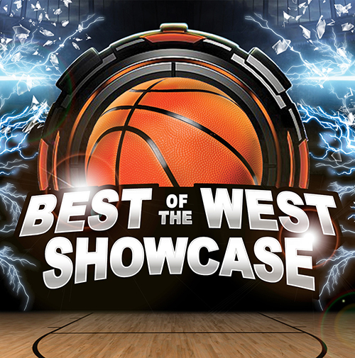 best of the west showcase basketball tournament logo