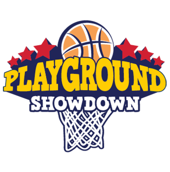 playground showdown basketball tournament logo