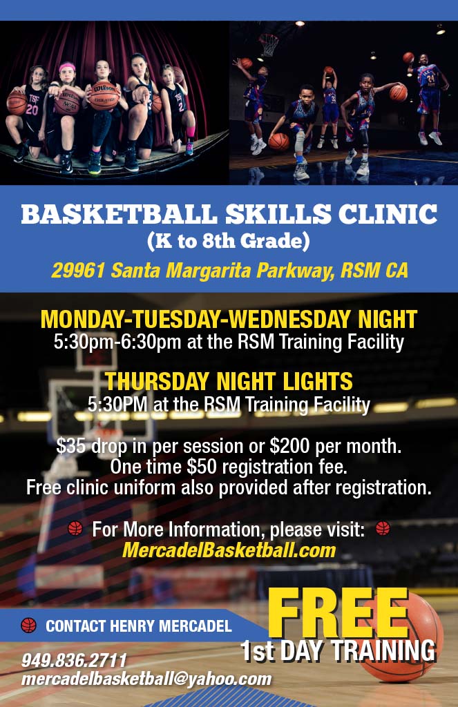 flyer for basketball shooting workshop